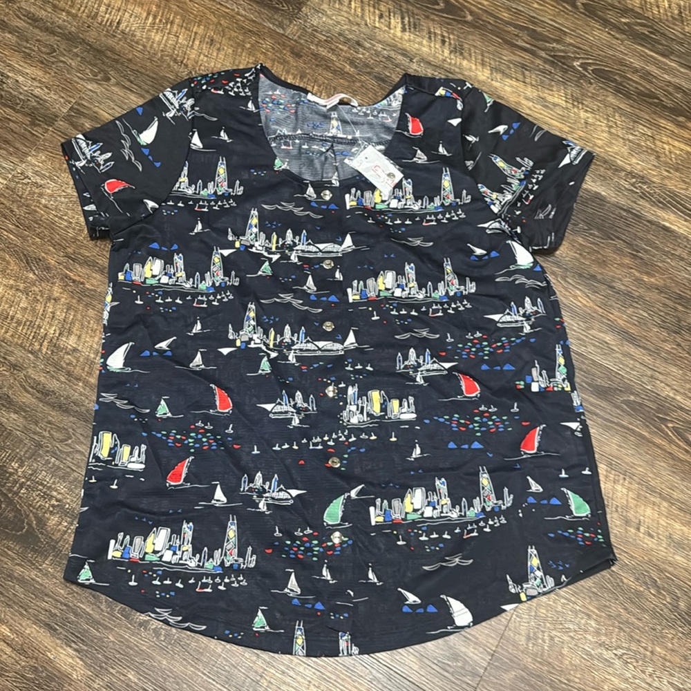 Kids Graphic Print Shirt